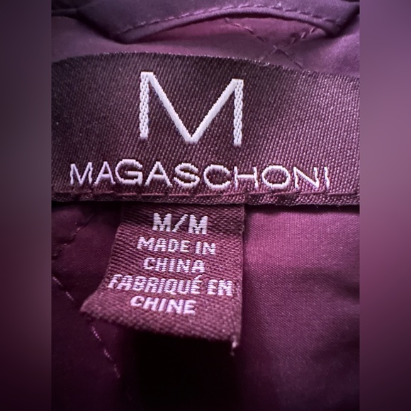 Magaschoni Mens Medium Blue Fleece Lined Quilted vest - Picture 7 of 10